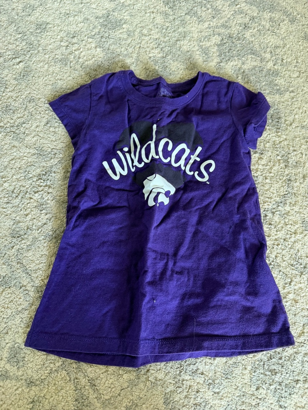 Kids Wildcats Purple Graphic Tee